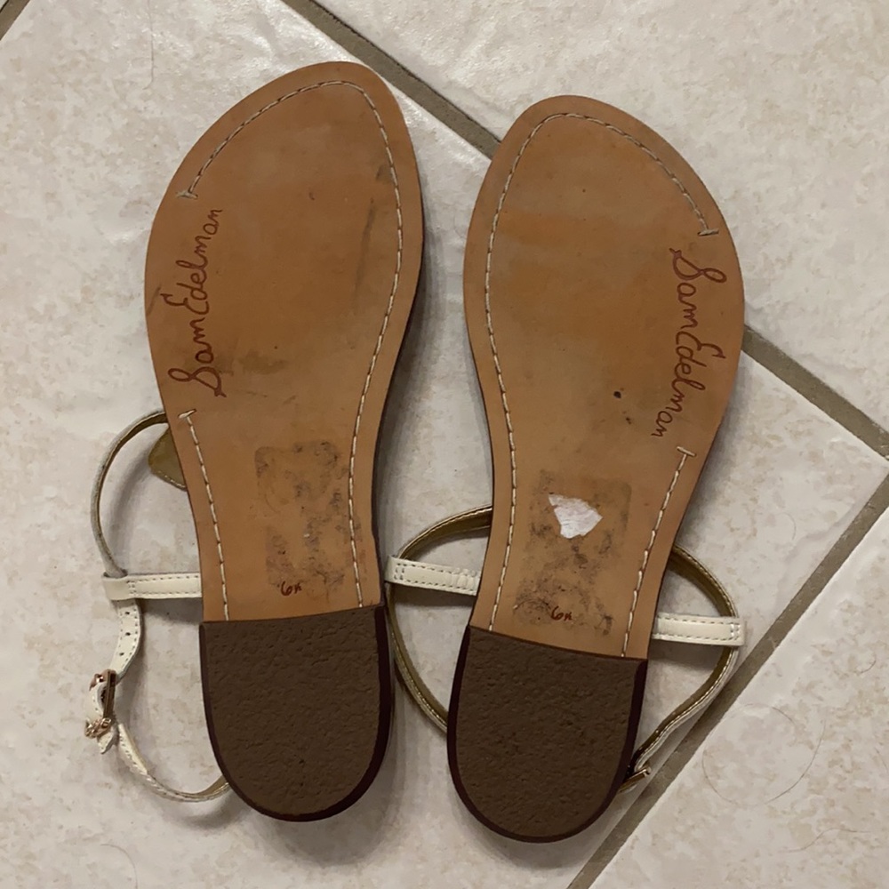 Sam Edelman size 6 1/2 thong sandals - Picture 2 of 2